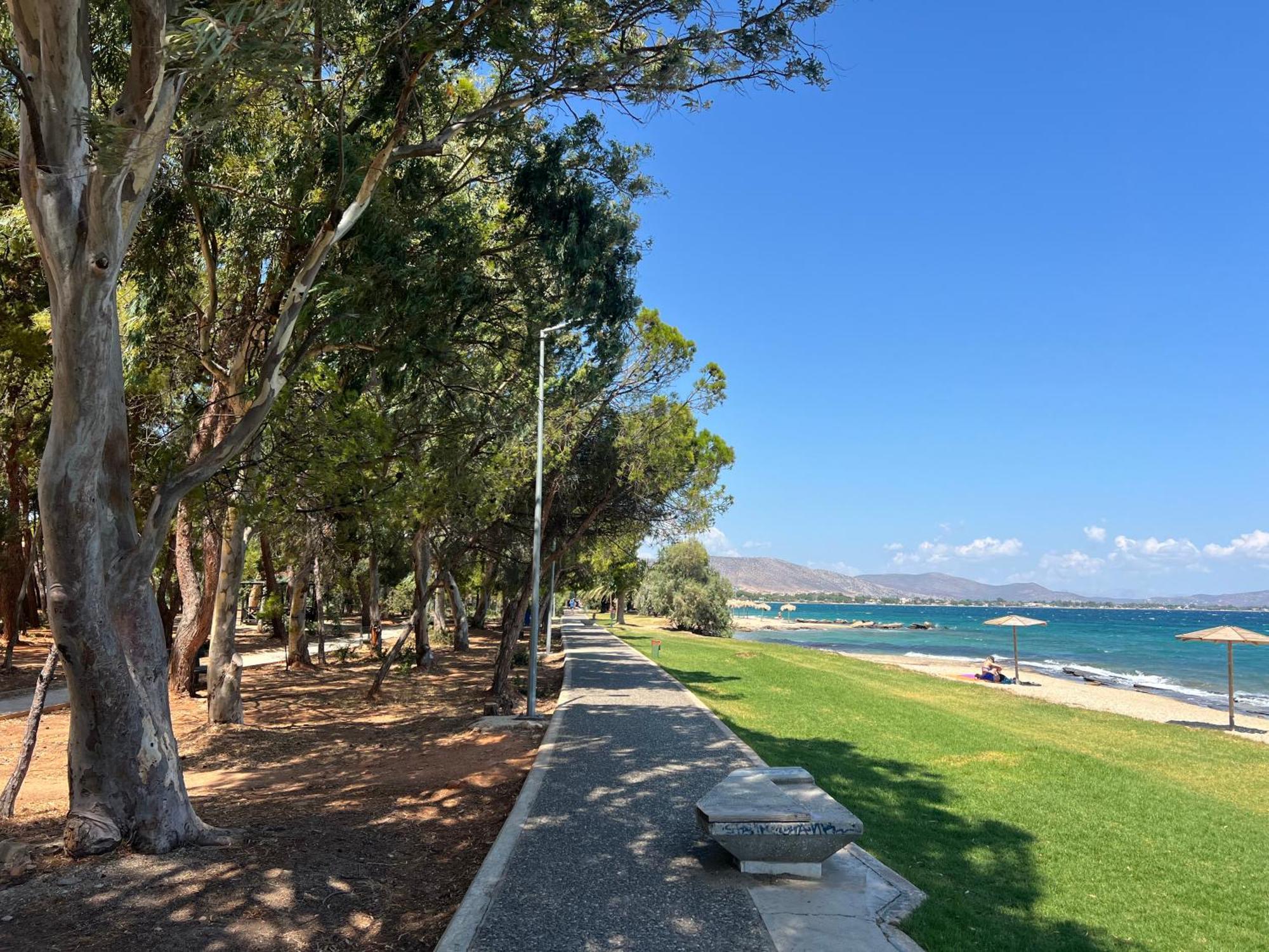 Blue Vision Daire Néa Mákri Dış mekan fotoğraf